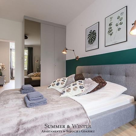 Family Luxury Green Apartment 1-6, 2 Sypialnie I Studio, 52 M2 غدانسك المظهر الخارجي الصورة