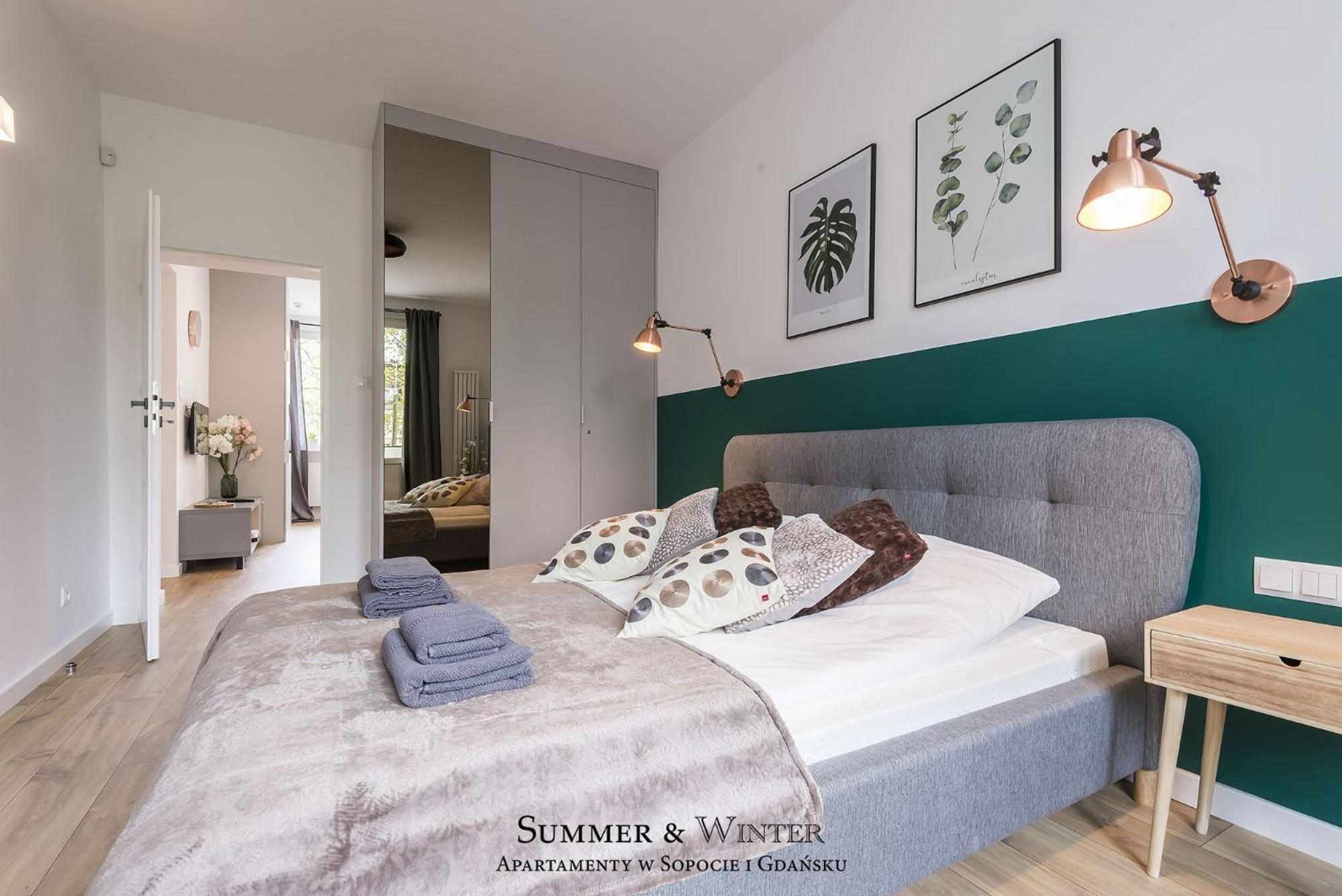 Family Luxury Green Apartment 1-6, 2 Sypialnie I Studio, 52 M2 غدانسك المظهر الخارجي الصورة
