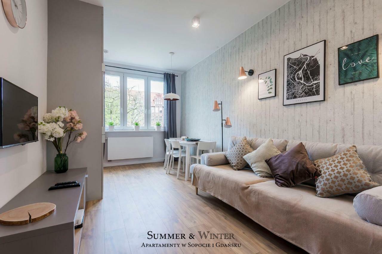 Family Luxury Green Apartment 1-6, 2 Sypialnie I Studio, 52 M2 غدانسك المظهر الخارجي الصورة