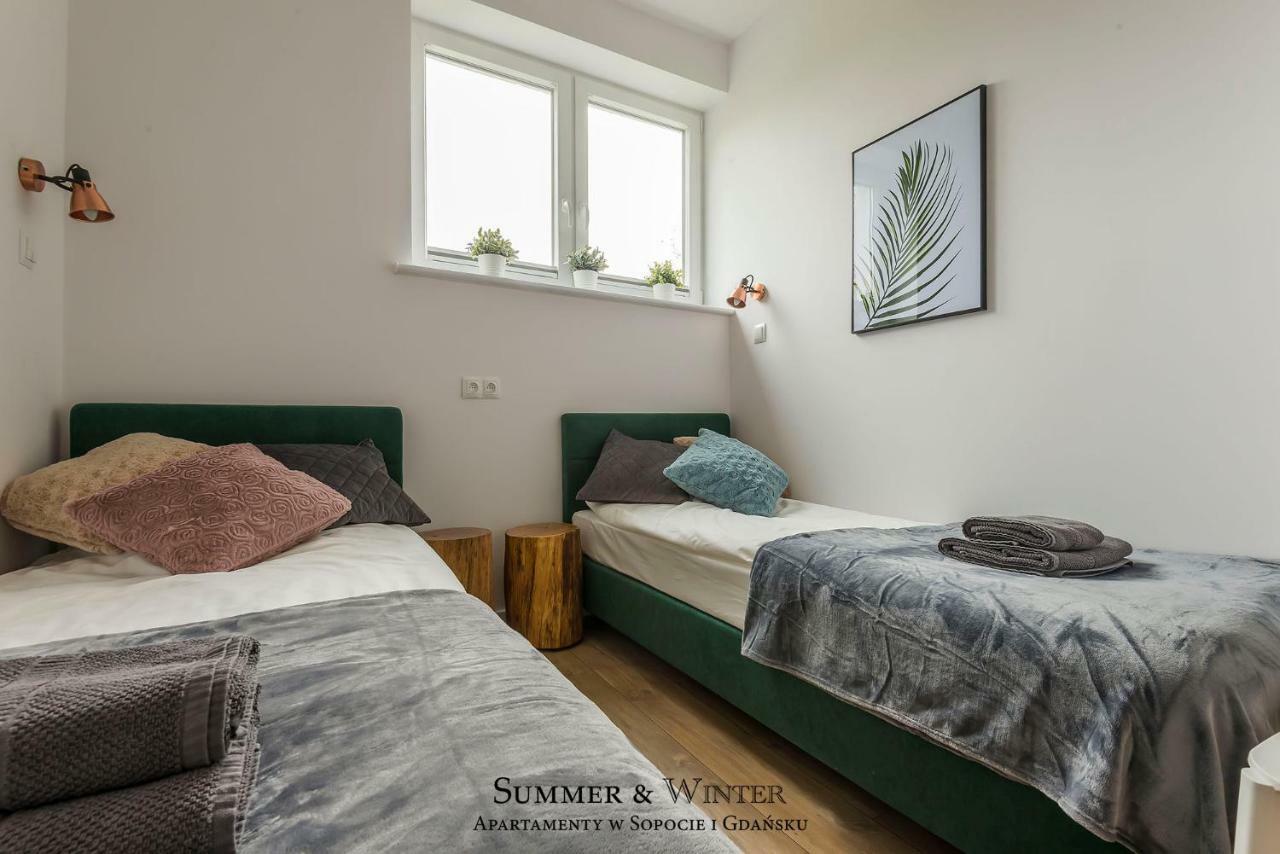 Family Luxury Green Apartment 1-6, 2 Sypialnie I Studio, 52 M2 غدانسك المظهر الخارجي الصورة