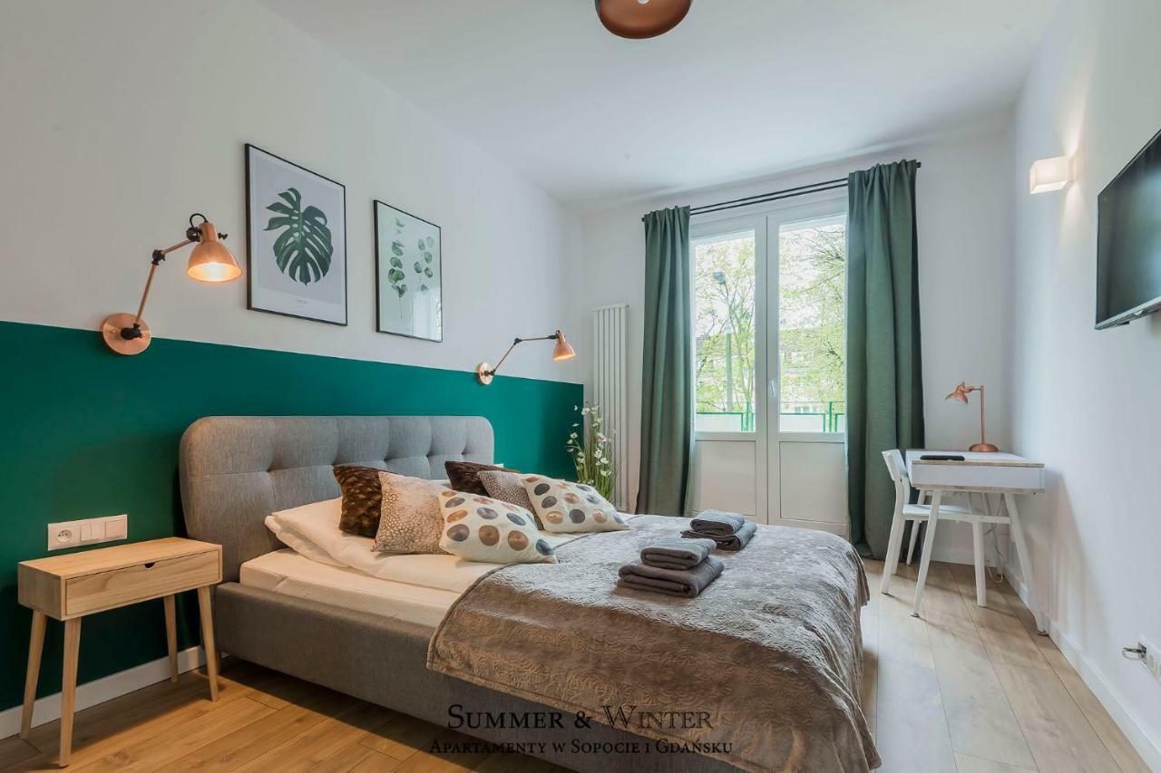 Family Luxury Green Apartment 1-6, 2 Sypialnie I Studio, 52 M2 غدانسك المظهر الخارجي الصورة